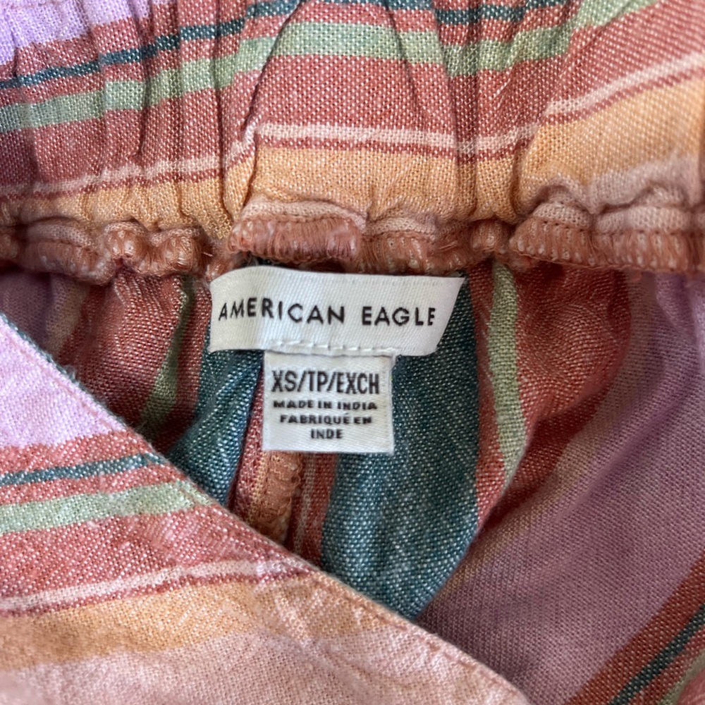 American Eagle Strapless Striped Jumpsuit - Picture 5 of 10